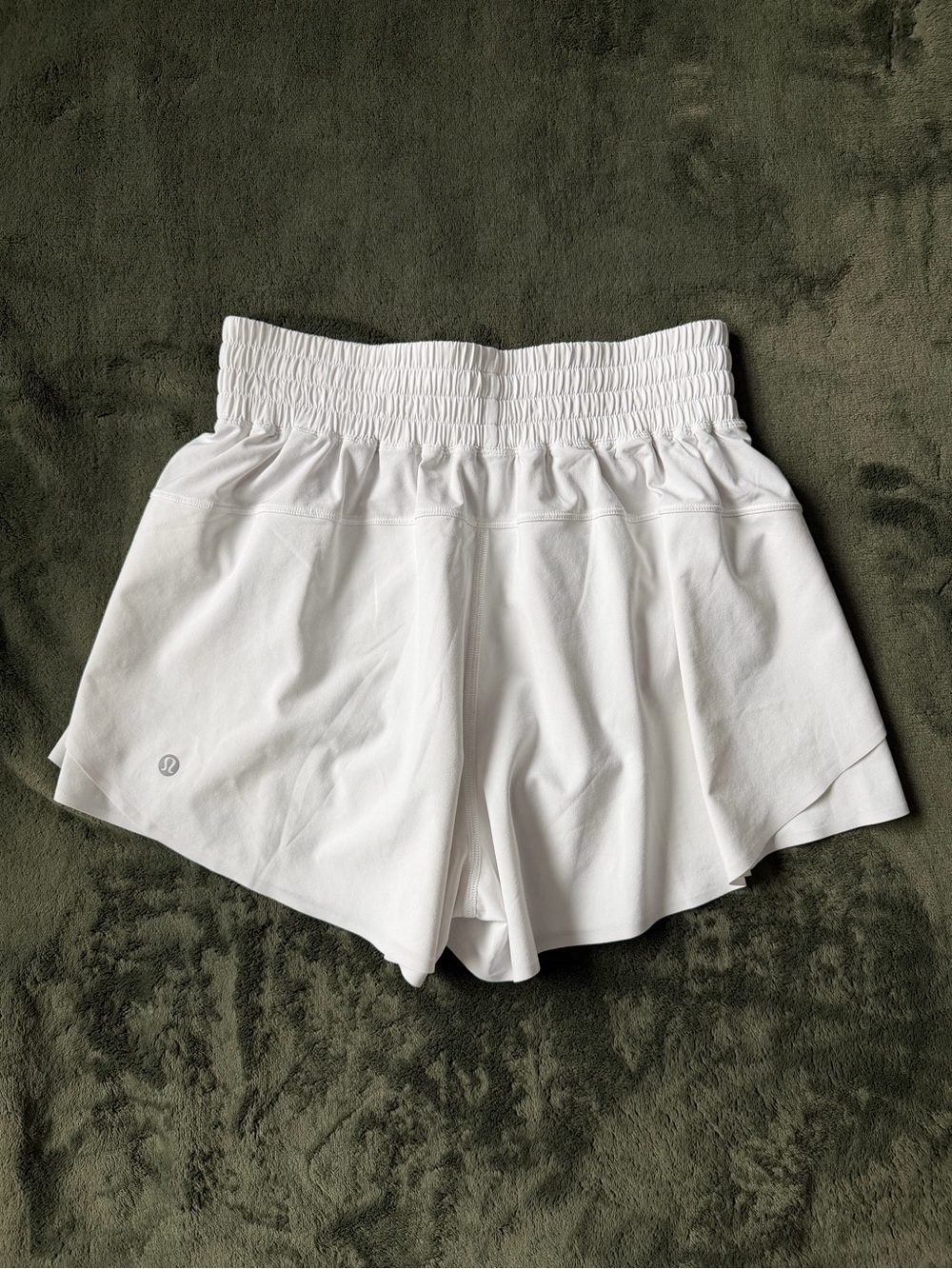 lululemon athletica White Women's Athletic Shorts - Elastic Waist
